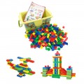 126/178/388 шт. DIY сборки мульти-формы ABS пластиковые блоки игрушки для детей играть в подарок
