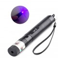 405nm IPX67 Zoomable Button Switch Лазер Указатель Ручка Регулируемый видимый луч Водонепроницаемы Фиолетовый UV Свет
