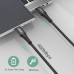 AWEI CL-111T 60 Вт USB C к USB C Кабель Быстрая зарядка Мощность Доставка Шнур синхронизации данных для Macbook для DOOGEE S88 Pro для OnePlus 9Pro для Xiaomi MI10
